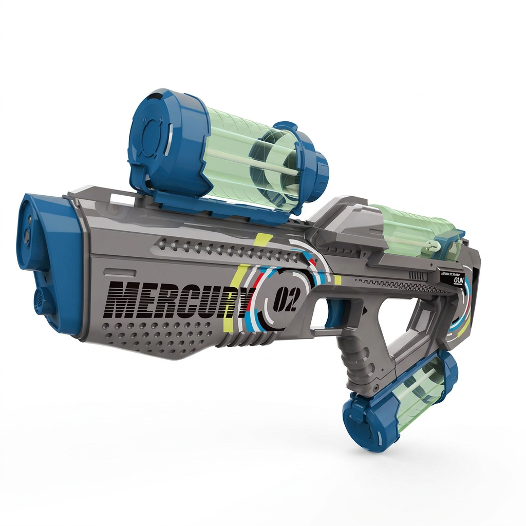 Rechargeable Electric Water Pistol with LED Lights and Sound