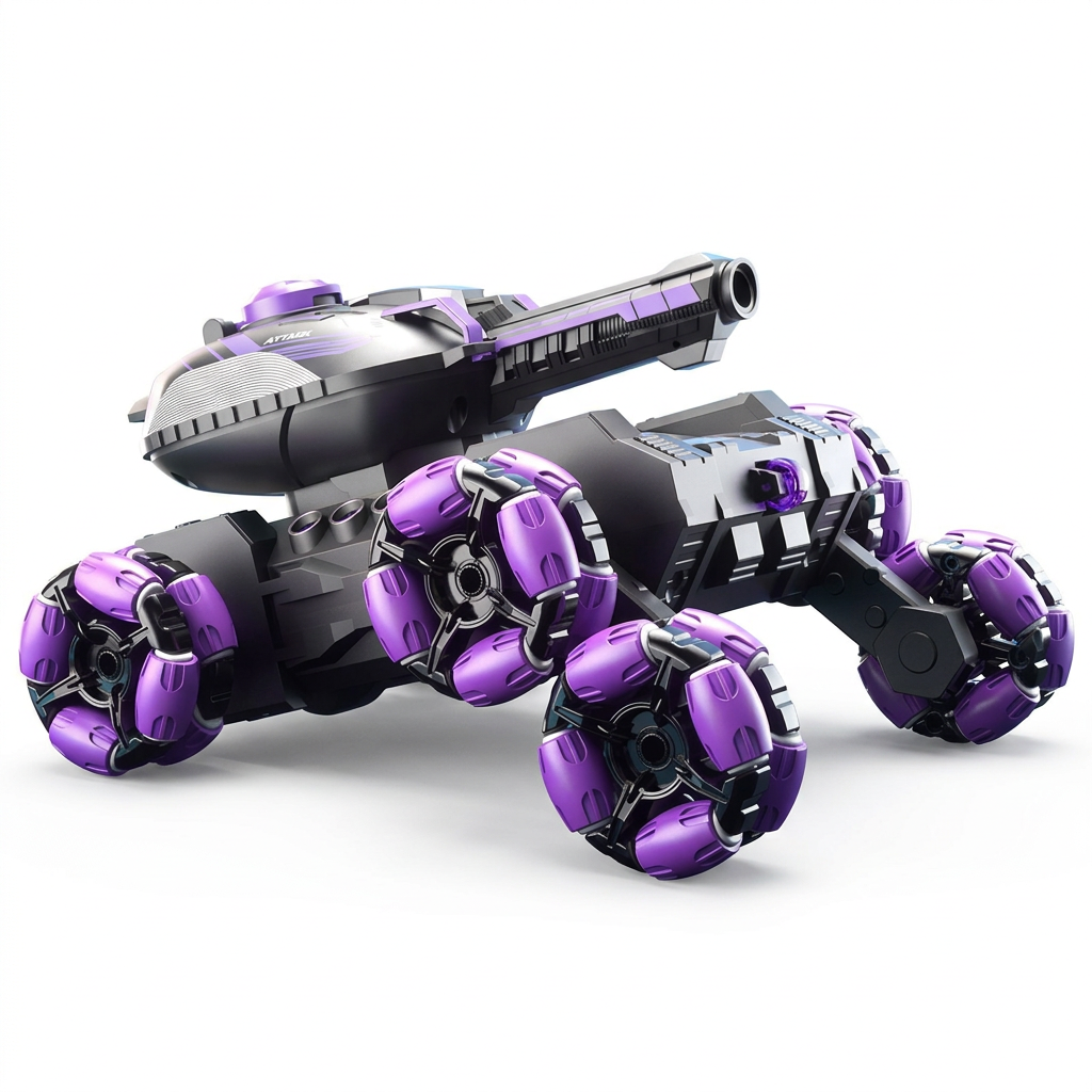 Six-Wheel Remote-Control Stunt Car with Gesture Options