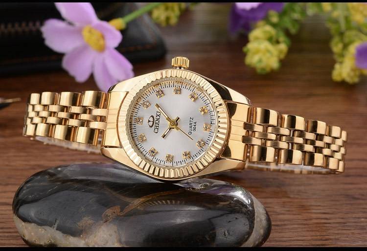 Women’s Luxury style Crystal Dial Business Watch Accessories Watches cb5feb1b7314637725a2e7: Black Dial|Golden Dial|White Dial