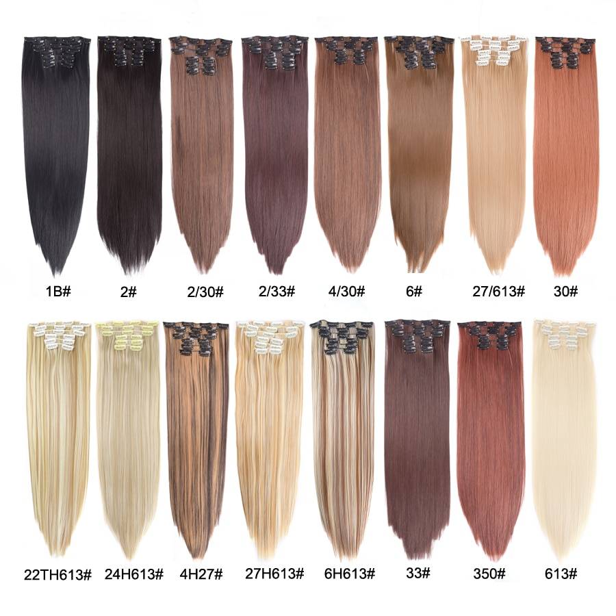 Straight Heat Resistant False Synthetic Hair Beauty & Health Hair Extensions cb5feb1b7314637725a2e7: Alice Blue|Azure|Floral White|Ghost White|Gray|Honeydew|Ivory|Lavender Blush|Linen|Mint Cream|OldLace|Seashell|Silver|Snow|White|White Smoke