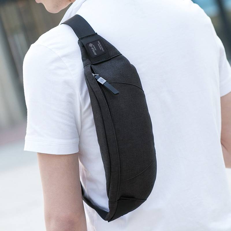 Waterproof Men’s Waist Bag Accessories Bags & Backpacks cb5feb1b7314637725a2e7: Black|Camo Black|Camo Gray|Gray