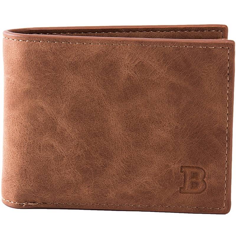 Small Thin Men’s Wallet with Coin Bag Accessories Wallets cb5feb1b7314637725a2e7: Black|Brown