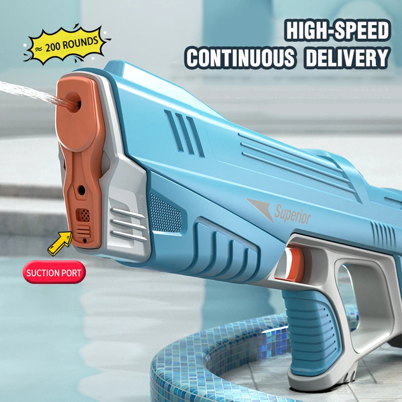 Electric Water Gun Plus Toy Full Automatic Summer Induction Water Absorbing Burst Pistol Beach Outdoor Water Fight Summer Toys Toy Water Gun cb5feb1b7314637725a2e7: GLK002A|GLK002B|GLK004|GLK005|SQ2301B-2|SQ2302A|SQ2302B|SQ2306B|SQ2307A|SQ2307B