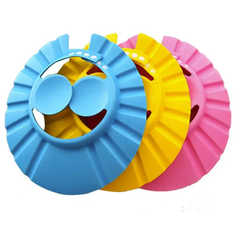 Safe Shampoo Shower Bathing Bath Protect Soft Cap Hat For Baby Wash Hair Shield Bebes Children Bathing Shower Cap Hat Kids Trends cb5feb1b7314637725a2e7: Blue|blue 2|Pink|pink 2|Yellow|Yellow 2