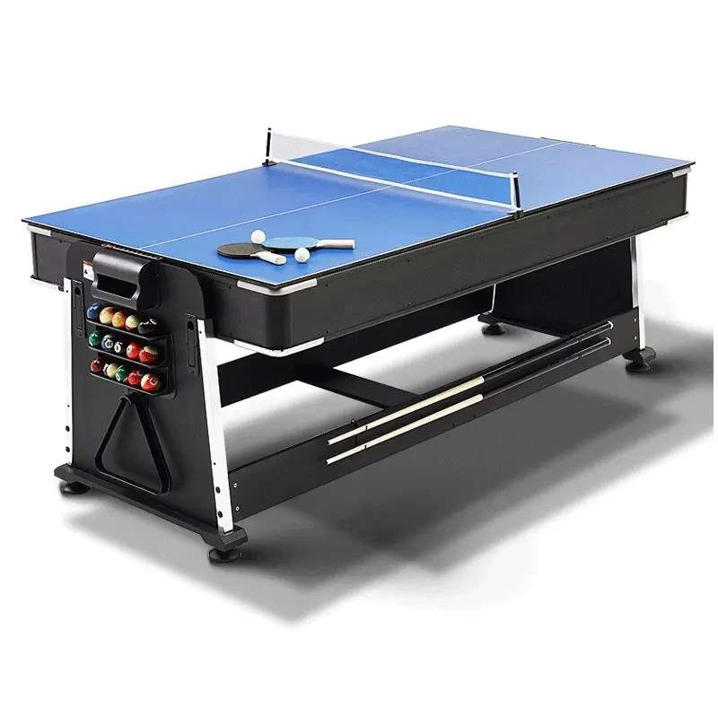 4 in 1 Table Billard Pool Table Dinning Table Table Tennis Air Hockey Trends cb5feb1b7314637725a2e7: Silver