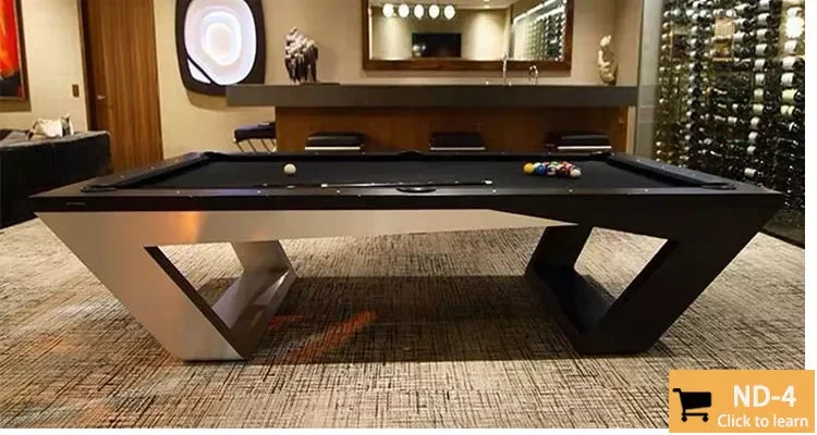 High-End Modern Style Luxury Pool Table 9-Foot Trends cb5feb1b7314637725a2e7: HE07Black Beige|HE22|HE28Black|HE37|HE50|ND13Gray|ND4Black Silver|TE02