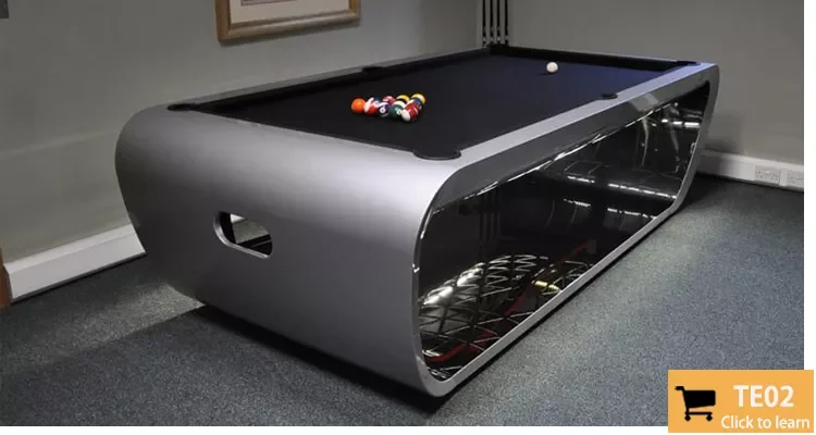 High-End Modern Style Luxury Pool Table 9-Foot Trends cb5feb1b7314637725a2e7: HE07Black Beige|HE22|HE28Black|HE37|HE50|ND13Gray|ND4Black Silver|TE02