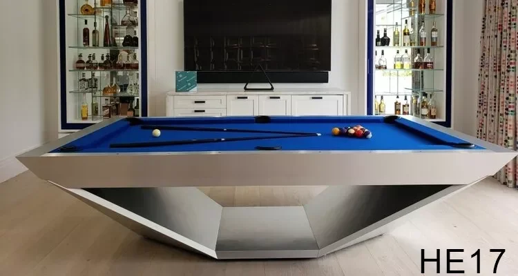 High-End Modern Style Luxury Pool Table 9-Foot Trends cb5feb1b7314637725a2e7: HE07Black Beige|HE22|HE28Black|HE37|HE50|ND13Gray|ND4Black Silver|TE02