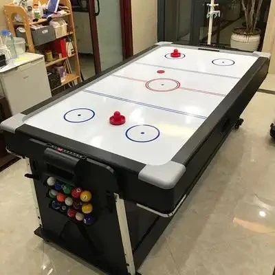 snooker & billiard hot-selling billiard pool table air hockey ping-pong functions 4 in 1 multi game table Trends cb5feb1b7314637725a2e7: Silver